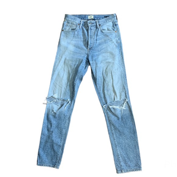 Citizens of Humanity High Waisted Liya Jeans 24 - Picture 4 of 8